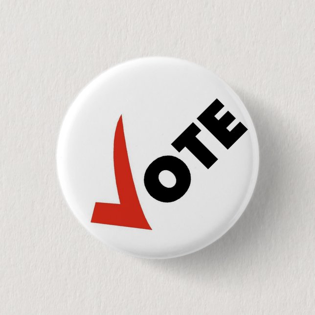 Abstimmung Button (Vorderseite)