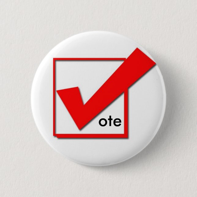 Abstimmung Button (Vorderseite)