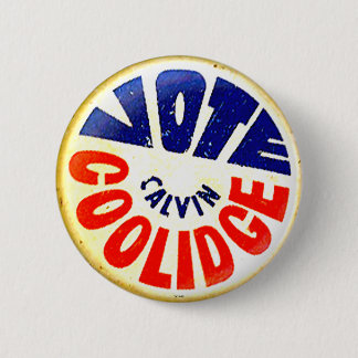 Abstimmung Coolidge - Knopf Button