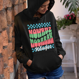 Abstimmung der iranischen Neujahrsfamilie Custom N Hoodie