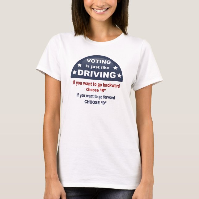 Abstimmung - fahrend T-Shirt (Vorderseite)