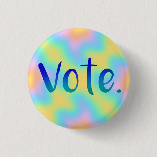 Abstimmung. Farbton Button
