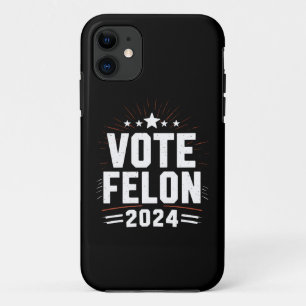 Abstimmung Felon Trump 2024 Sonstiges Wahlergebnis Case-Mate iPhone Hülle