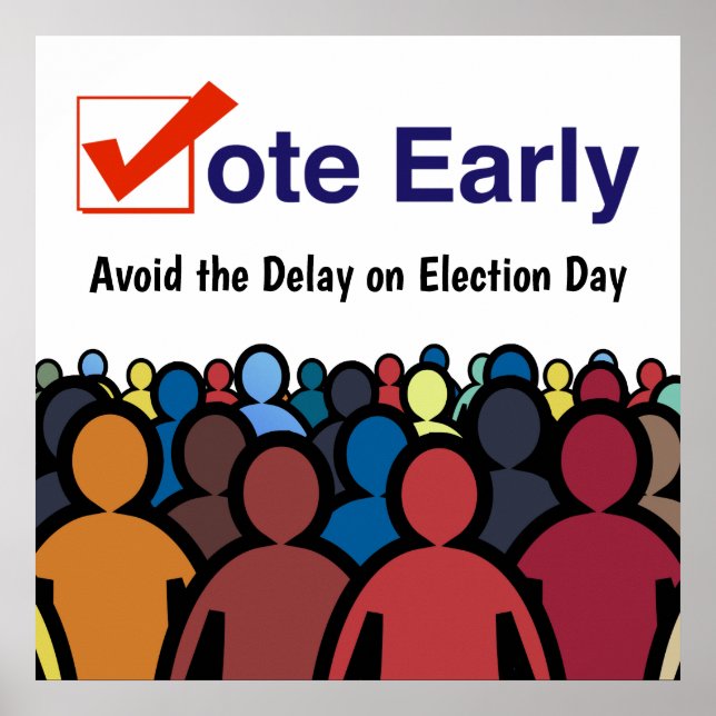 Abstimmung früh poster (Vorne)