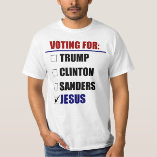 Abstimmung für 2016 - Jesus T-Shirt