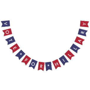 Abstimmung für demokratische amerikanische Flagge