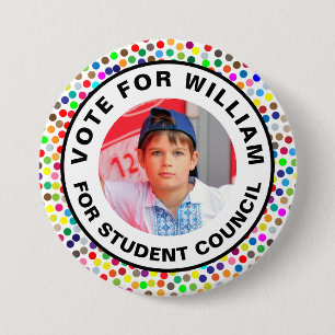 Abstimmung für den Präsidenten der Gruppe: Student Button