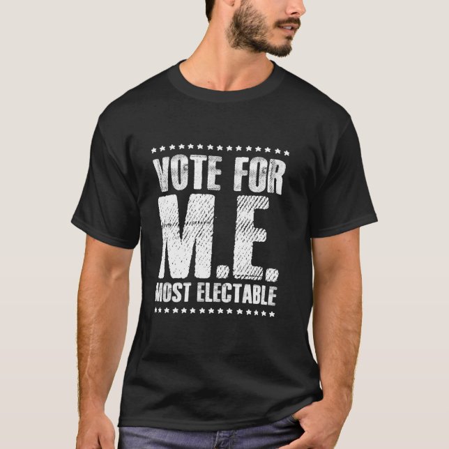 Abstimmung für die M E-Mehrheit der gewählten Stud T-Shirt (Vorderseite)