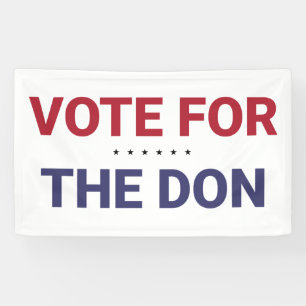 Abstimmung für Don (Wahl 2020 in den USA) Banner