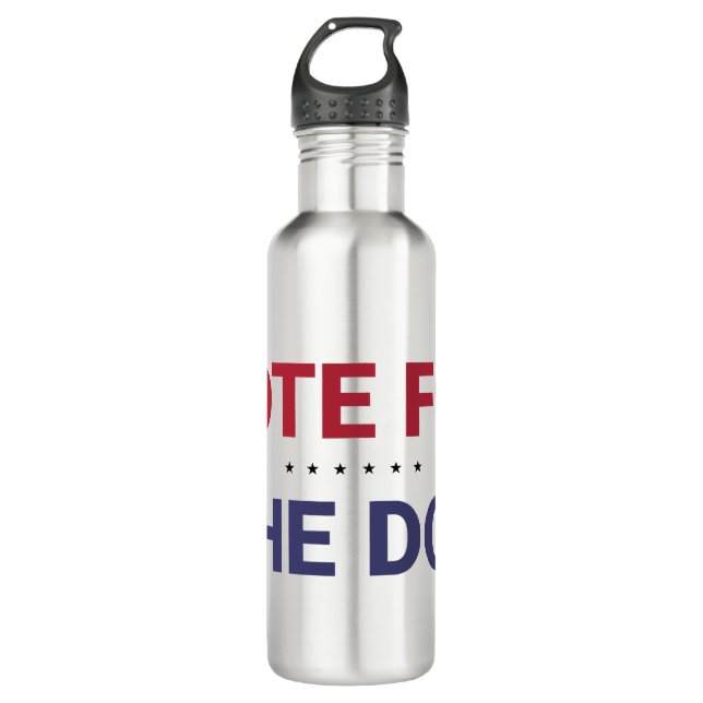 Abstimmung für Don (Wahl 2020 in den USA) Edelstahlflasche (Vorderseite)