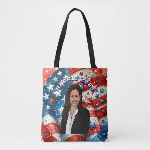 Abstimmung für Kamala Harris 2024 Tasche