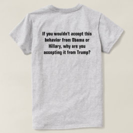 Abstimmung für Karo und Ausgewogenheit gegen Trump T-Shirt