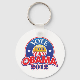 Abstimmung für Obama 2012 Schlüsselanhänger