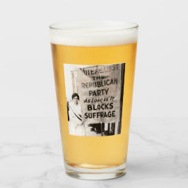 "Abstimmung gegen das republikanische Party" Wahlg Glas