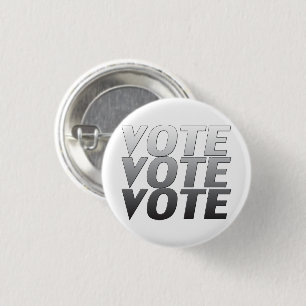 Abstimmung - Graufarben - runde / quadratische Sch Button
