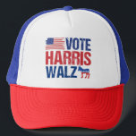 Abstimmung Harris Walz Demokrat Donkey American Fl Truckerkappe<br><div class="desc">Wählen Sie Harris Walz Hut mit der amerikanischen Flagge und dem demokratischen Esel in rot,  weiß und blau. Kamala Harris und Tim Walz als Präsidentschafts- und Vizepräsidentin als Kandidatinnen für das demokratische Party in dieser coolen,  patriotischen Gestaltung für die Wahlen 2024.</div>