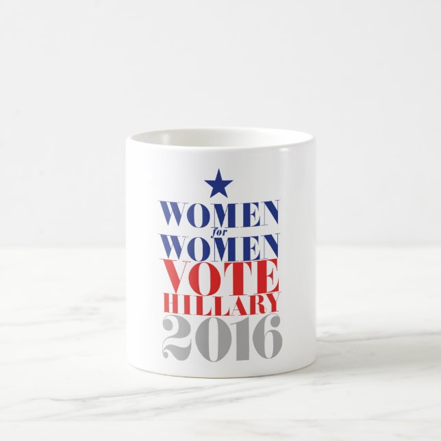 ABSTIMMUNG HILLARY 2016 KAFFEETASSE (Mittel)