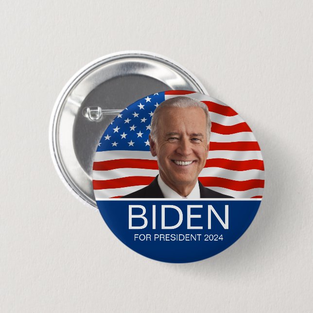 Abstimmung im Namen des Präsidenten 2024 Button (Vorne & Hinten)