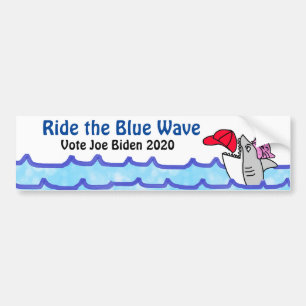Abstimmung Joe Biden Demokrat für die US-Wahl 2020 Autoaufkleber