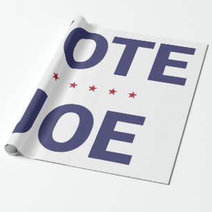 Abstimmung Joe (Wahl 2020 in den USA) Geschenkpapier