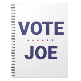 Abstimmung Joe (Wahl 2020 in den USA) Notizblock