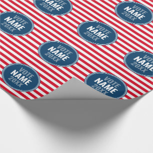 Abstimmung - Kampagne "Name hinzufügen" mit Prepp Geschenkpapier