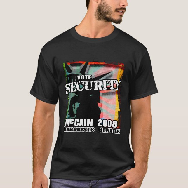 Abstimmung MCCAIN… T-Shirt (Vorderseite)
