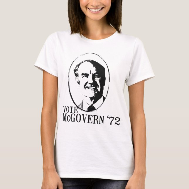 Abstimmung McGovern '72 T-Shirt (Vorderseite)