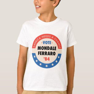 Abstimmung Mondale/Ferraro '84 T-Shirt