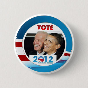 Abstimmung Obama/Biden 2012 Button