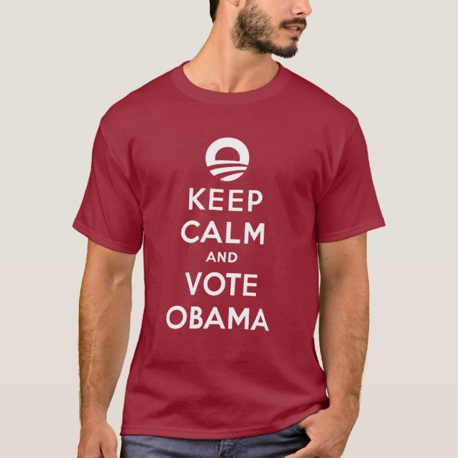 Abstimmung Obama T-Shirt (Vorderseite)