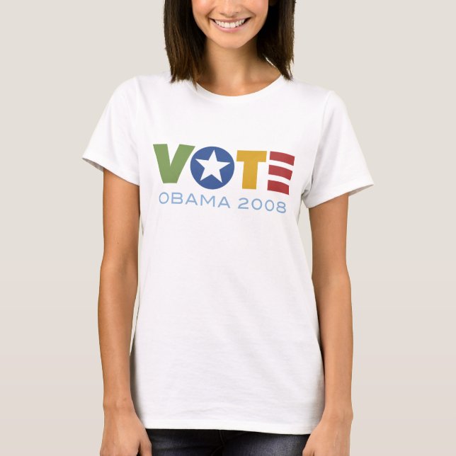 ABSTIMMUNG ObamaT - Shirt 2008 (Vorderseite)