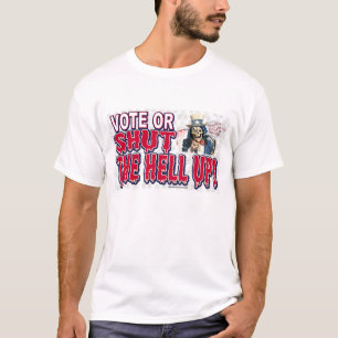 Abstimmung oder geschlossenes Shirt