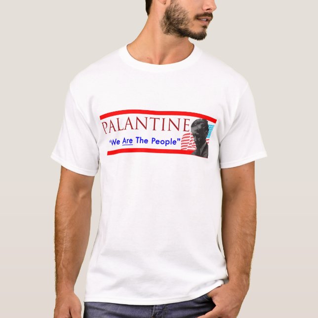 Abstimmung Palantine der Entscheidungs-2020 für T-Shirt (Vorderseite)