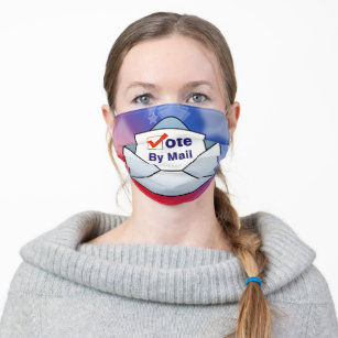 Abstimmung per Post Mund-Nasen-Maske Aus Stoff