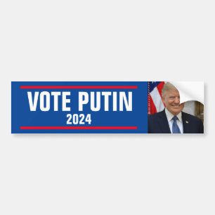 ABSTIMMUNG PUTIN 2024 AUTOAUFKLEBER