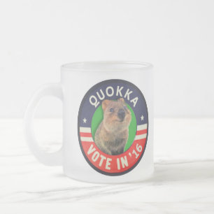 Abstimmung Quokka im Jahre 2016 für Präsidenten Mattglastasse