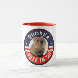 Abstimmung Quokka im Jahre 2020 Tasse
