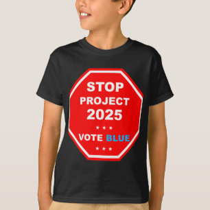 Abstimmung Rett Demokratie Stopp Projekt 2025 T-Shirt