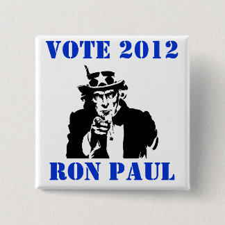 ABSTIMMUNG RON PAUL 2012 BUTTON
