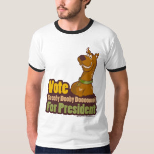 Abstimmung Scooby Dooby Doo zum Präsidenten T-Shirt