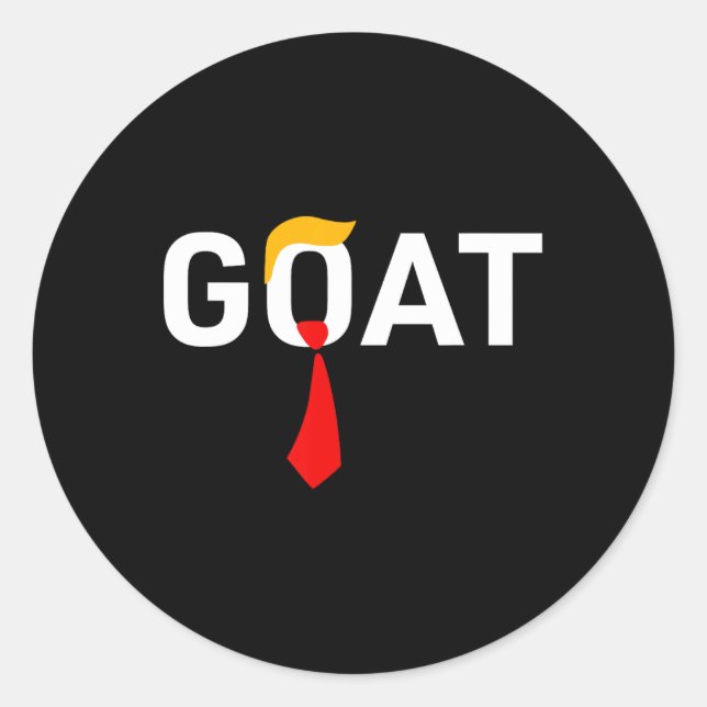 Abstimmung Trump 2024 Funny Support Republikaner P Runder Aufkleber (Vorderseite)