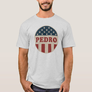 Abstimmung über den Button "Pedro Classic Retro Am T-Shirt