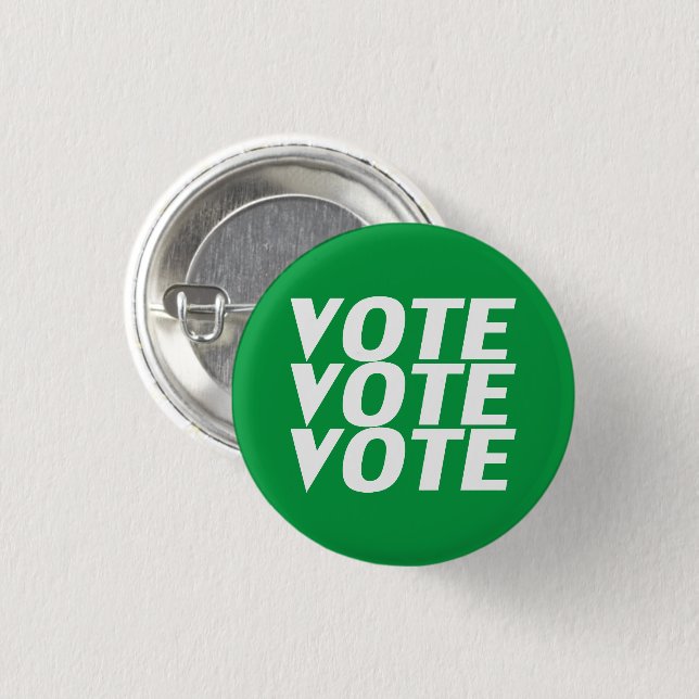 Abstimmung über den grünen und weißen Button (Vorne & Hinten)