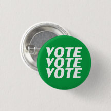 Abstimmung über den grünen und weißen Button