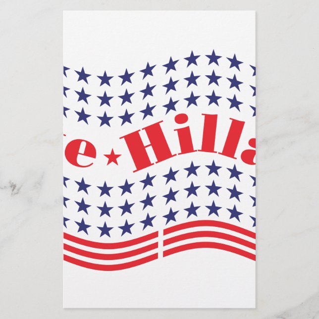 Abstimmung über den Hügel Briefpapier (Vorderseite)