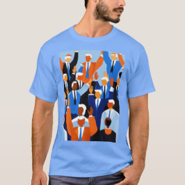 Abstimmung über den Wandel | kühne politische T -  T-Shirt