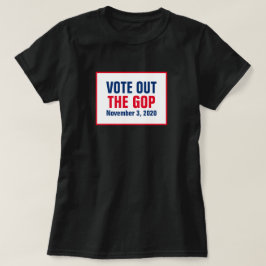 Abstimmung über die Wahl 2020 Rot-Weiß-Blau T-Shirt