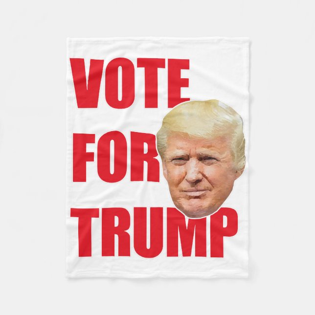 Abstimmung über Trump Fleecedecke (Vorderseite)