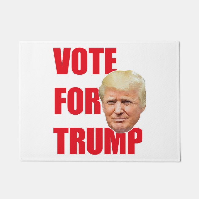 Abstimmung über Trump Fußmatte (Vorderseite)